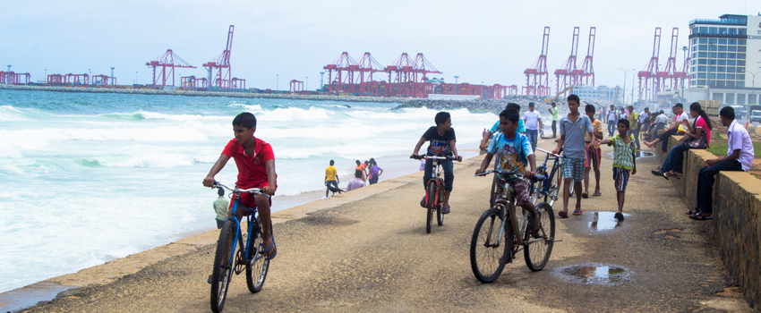 Galle Face Green Colombo Sri Lanka